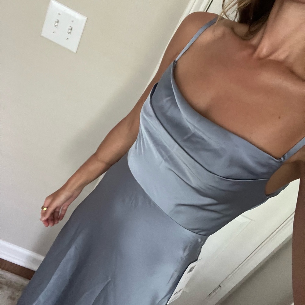 AZAZIE Alaija - Dusty Blue - Custom - between 4 and 6